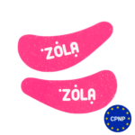 Silikonové náplastí pod oči malinové, Zola