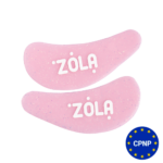 Silikonové náplastí pod oči světle růžové, Zola