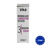 Krok 3 pro laminaci obočí a řas Keratin Serum, Zola