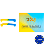 Kompenzátory pro laminaci řas 1 pár modro - žluté, Zola