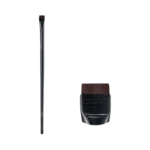 Ultratenký úzký štětec rovný na obočí, černý, Gecomo A103