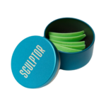 Laminovací natáčky Open Look 4 páry Mix - Green, SCULPTOR