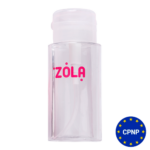 Plastová nádoba na tekutiny s pumpičkou – průhledná, ZOLA